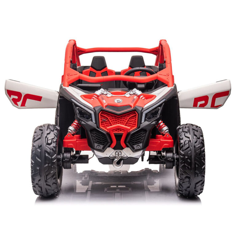 Electric Ride-On Buggy UTV 24V for Kids – Red - 2-Seater Off-Road Car with Remote Control