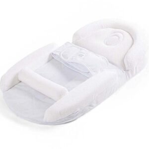 Little Story Fiberfill Lounger Bed with Feeding Pillow – Galaxy