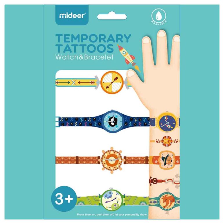 MiDeer - Temporary Tattoos - Watches & Bracelets (Boy)