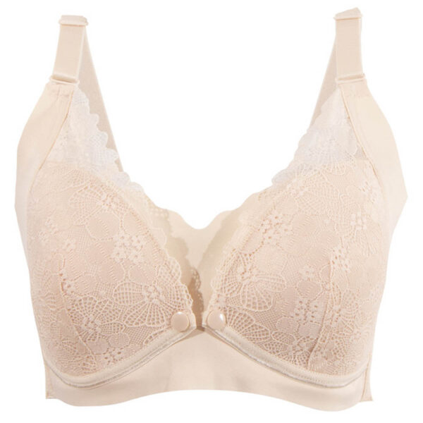 Okus – Pretty Lace Maternity & Nursing Bra – Beige