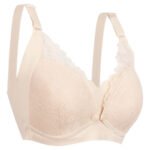 Okus – Pretty Lace Maternity & Nursing Bra – Beige