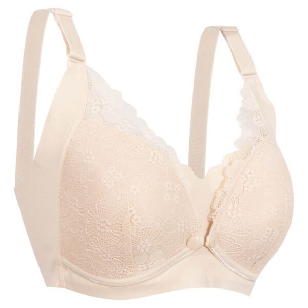 Okus – Pretty Lace Maternity & Nursing Bra – Beige