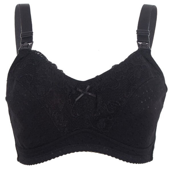 Okus – Basic Cotton Maternity & Nursing Bra – Black