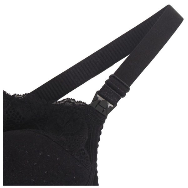 Okus – Basic Cotton Maternity & Nursing Bra – Black