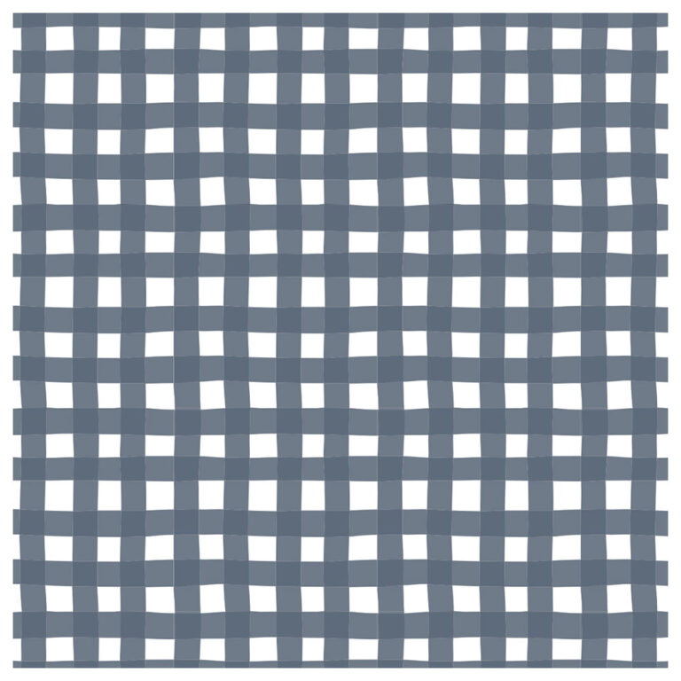 Lulujo - Muslin Change Pad Cover 80 x 40 cm - Navy Gingham