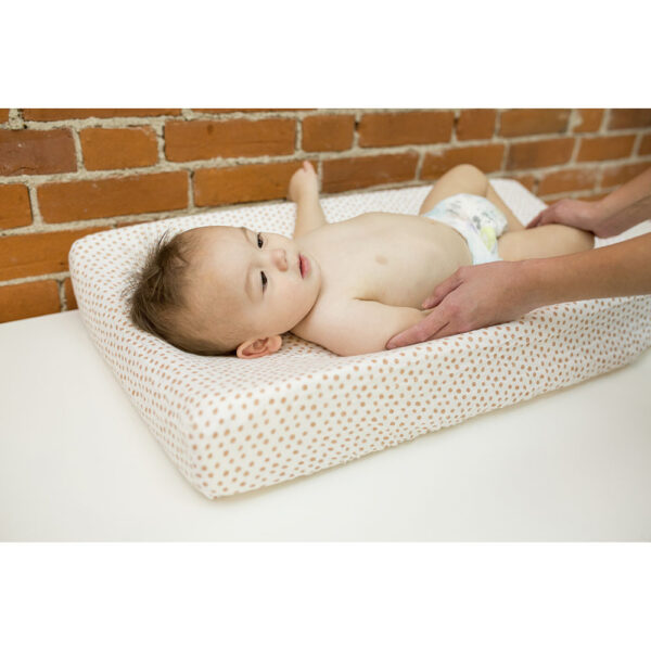 Lulujo – Muslin Change Pad Cover 80 x 40 cm – Dots