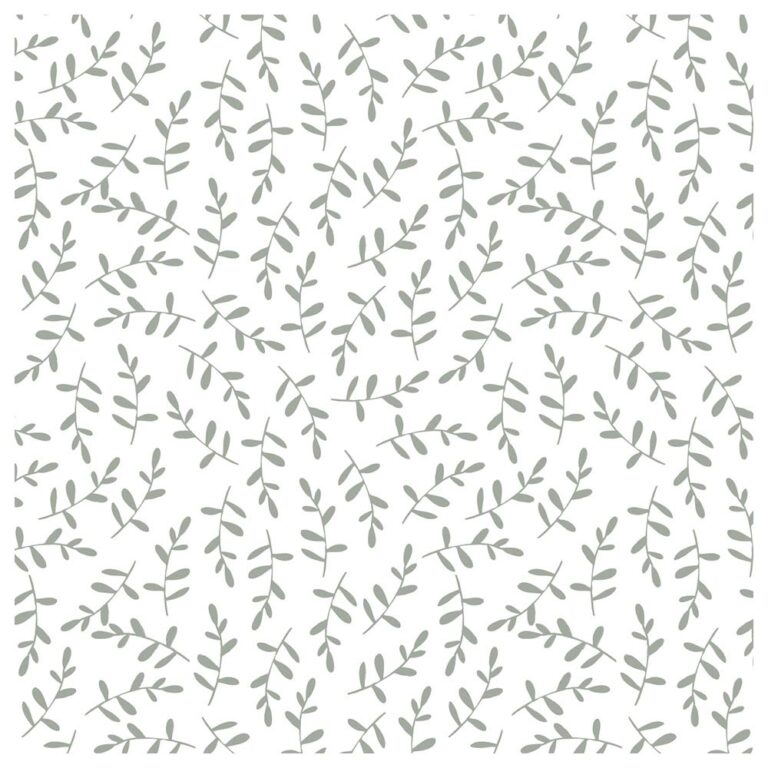 Lulujo - Muslin Change Pad Cover 80 x 40 cm - Greenery