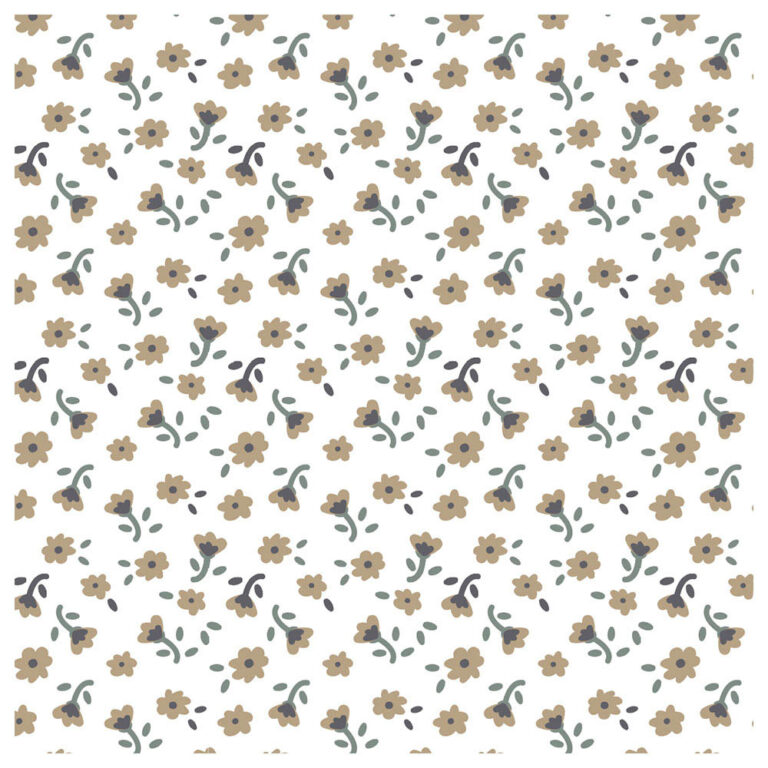 Lulujo - Muslin Change Pad Cover 80 x 40 cm - Vintage Floral