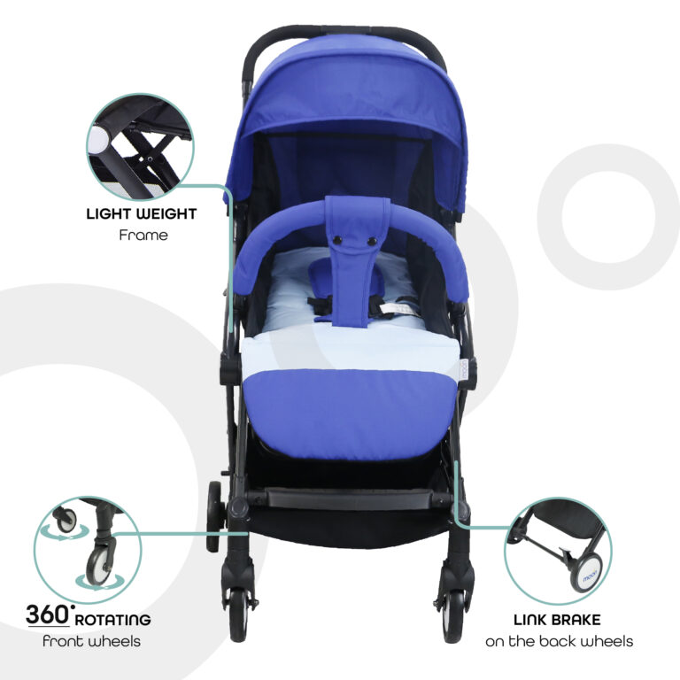 Moon - Travel-Lite Cabin Stroller - Royal Blue