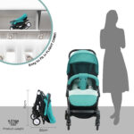 Moon – Travel-Lite Cabin Stroller – Sea Blue