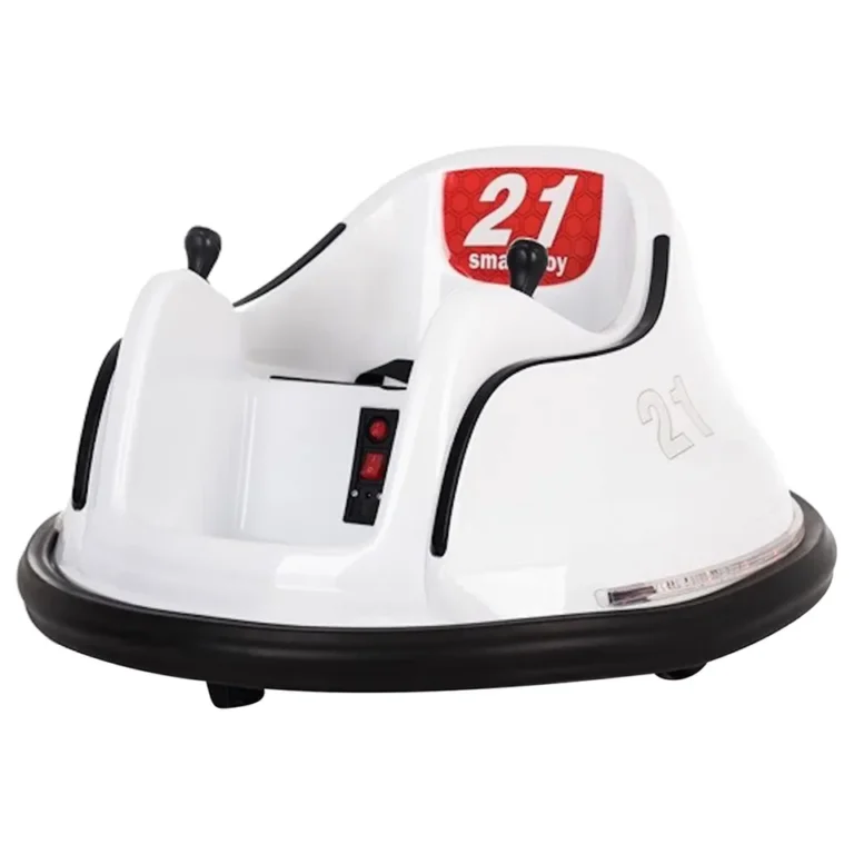 Electric Drift Swingster Baby Car - 6V - White