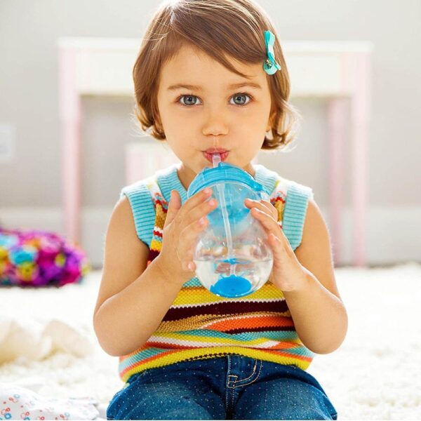 Munchkin – Any Angle Straw Trainer Cup 1Pk 10Oz – Blue