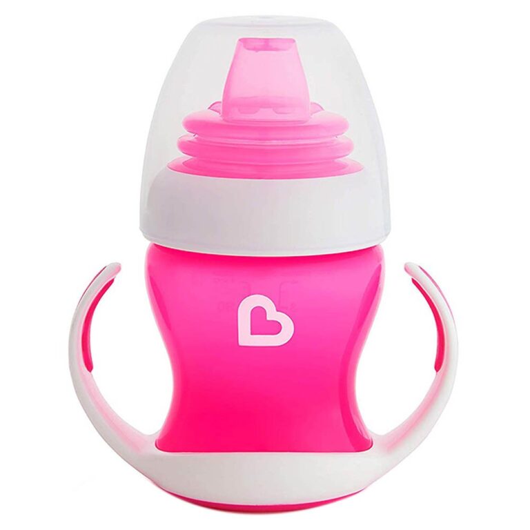 Munchkin - Gentle Transition Cup 1Pk 4Oz - Pink