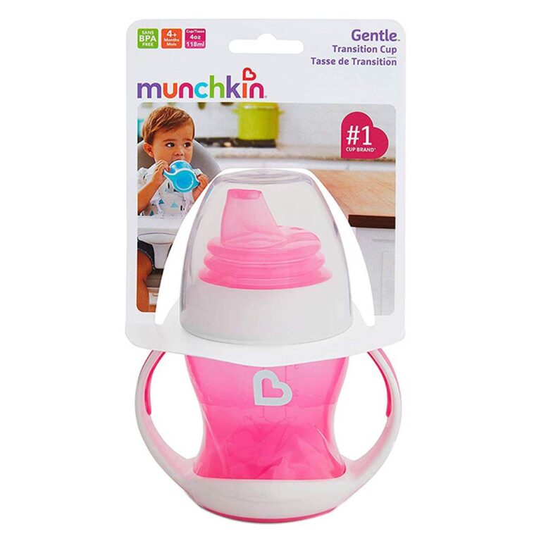 Munchkin - Gentle Transition Cup 1Pk 4Oz - Pink