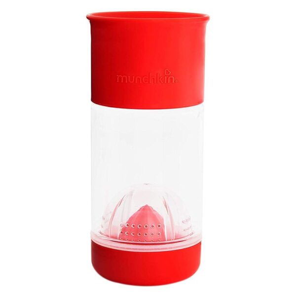 Munchkin – Miracle 360 Fruit Infuser Cup 14Oz Red