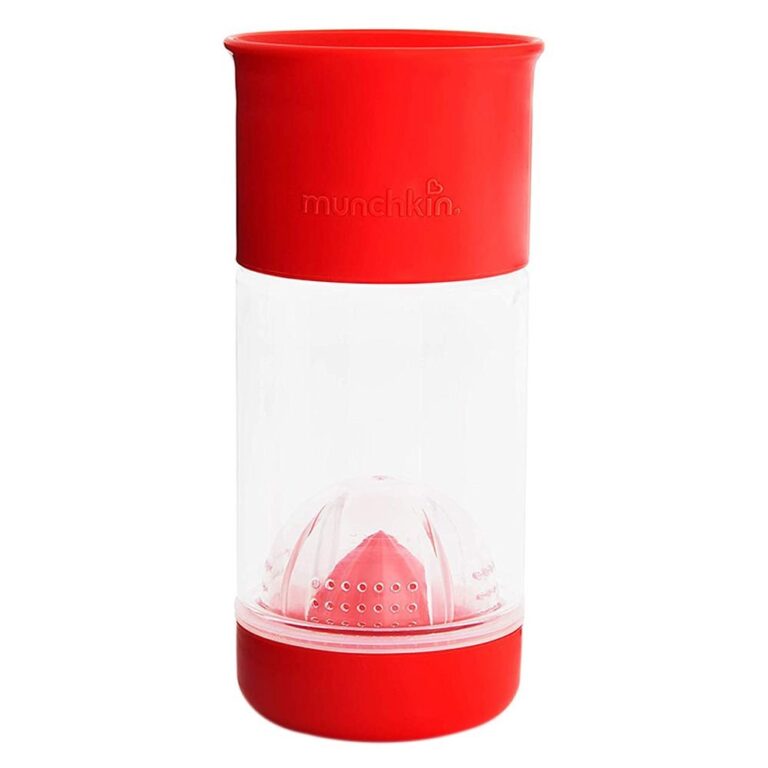 Munchkin - Miracle 360 Fruit Infuser Cup 14Oz Red