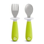 Munchkin – Raise Toddler Fork & Spoon Set 2Pk – Assorted Colours
