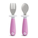 Munchkin – Raise Toddler Fork & Spoon Set 2Pk – Assorted Colours