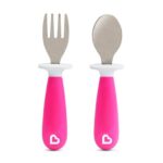 Munchkin – Raise Toddler Fork & Spoon Set 2Pk – Assorted Colours