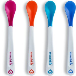 Munchkin – White Hot Infant Safety Spoons – 4Pk