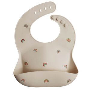 Mushie – Silicone Bib Cherries