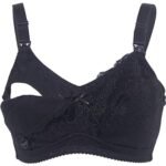 Okus – Basic Cotton Maternity & Nursing Bra – Black