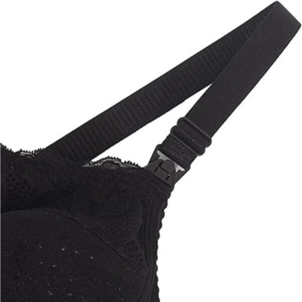 Okus – Basic Cotton Maternity & Nursing Bra – Black