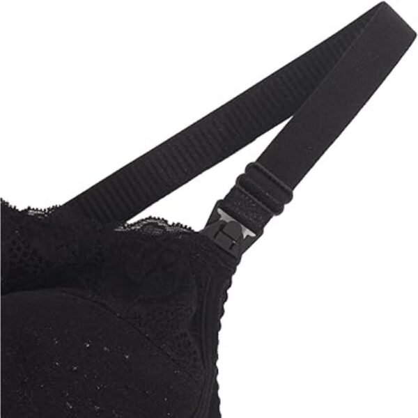 Okus – Basic Cotton Maternity & Nursing Bra – Black