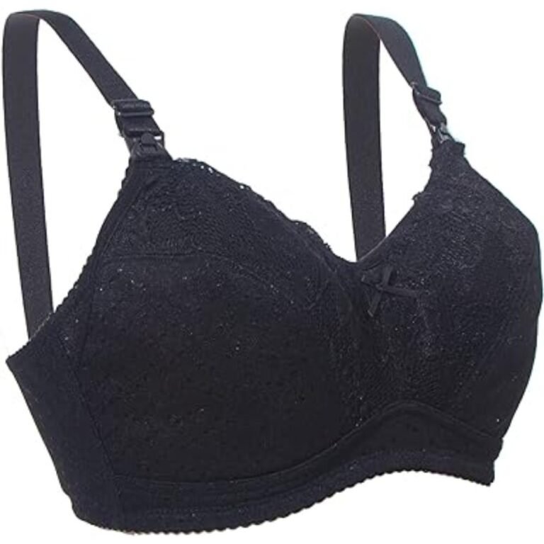 Okus - Basic Cotton Maternity & Nursing Bra - Black