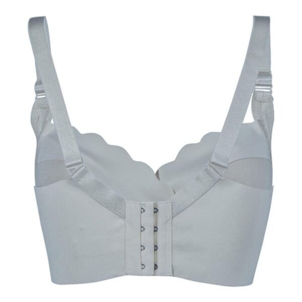 Okus – Elegant Seamless Maternity & Nursing Bra – Light Grey