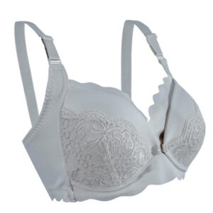 Okus – Elegant Seamless Maternity & Nursing Bra – Light Grey
