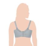 Okus – Elegant Seamless Maternity & Nursing Bra – Light Grey