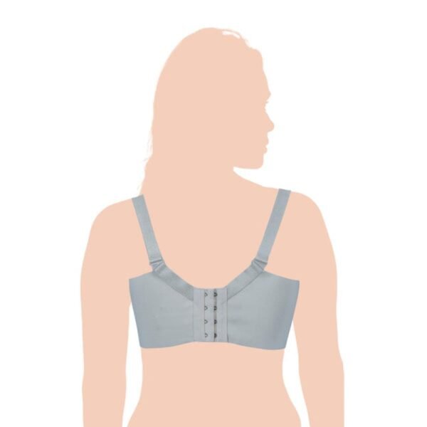 Okus – Elegant Seamless Maternity & Nursing Bra – Light Grey