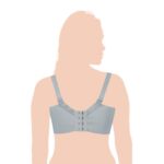 Okus – Elegant Seamless Maternity & Nursing Bra – Light Grey