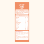 SIMPLY FILS – Fruity Melty Drops -Orange Prune
