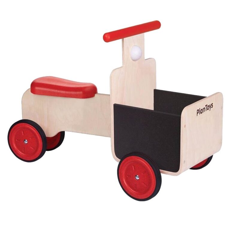 Plan Toys - Delivery Bike - Orchard