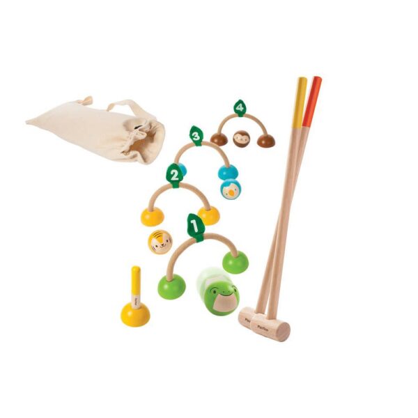 Plantoys – Wooden Croquet