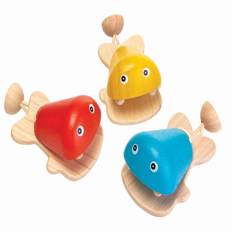 Plantoys Wooden Fish Castanet