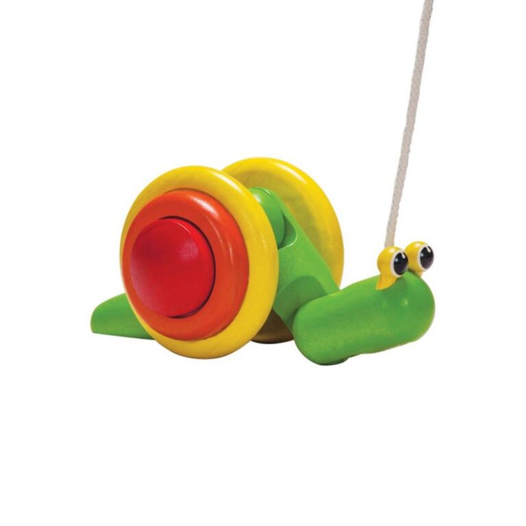 Plan Toys - Pull Along Snail