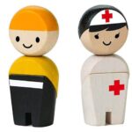 Plantoys – Wooden Rescue Crew