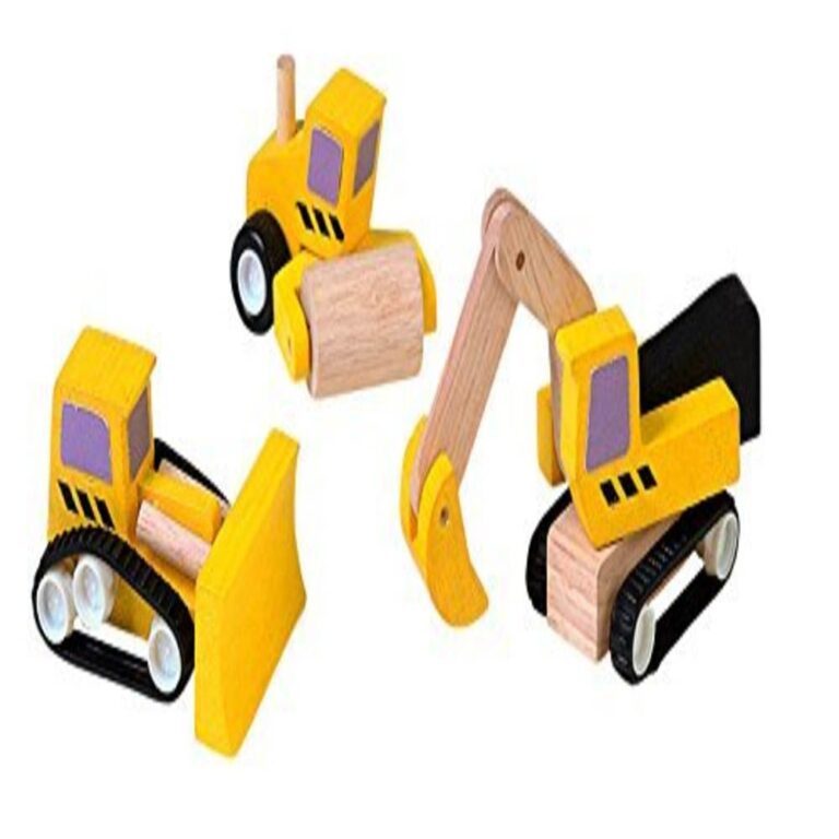 Plantoys Wooden Road Cosntruction Set