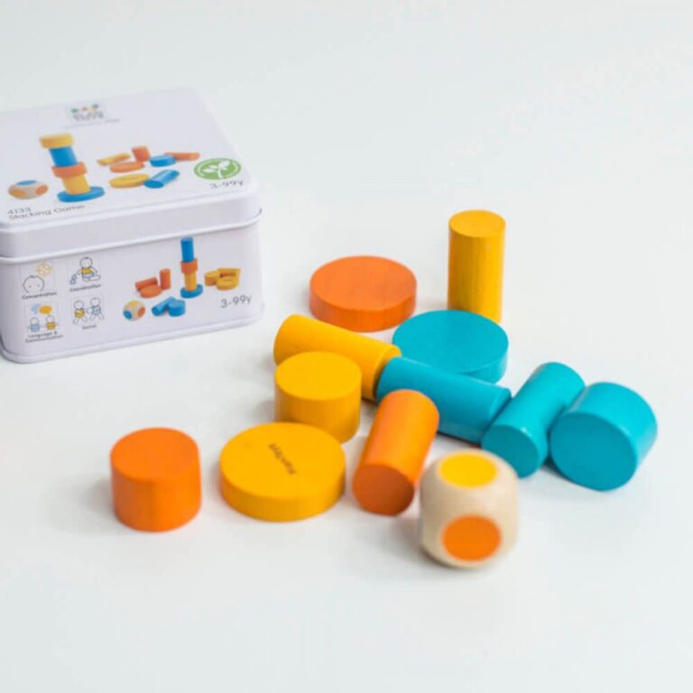 Plantoys Wooden Stacking Game