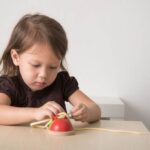 Plantoys – Wooden Tie-Up Shoe