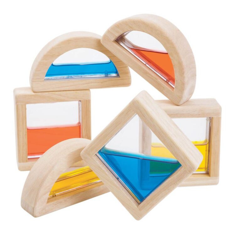 Plantoys Wooden Water Blocks