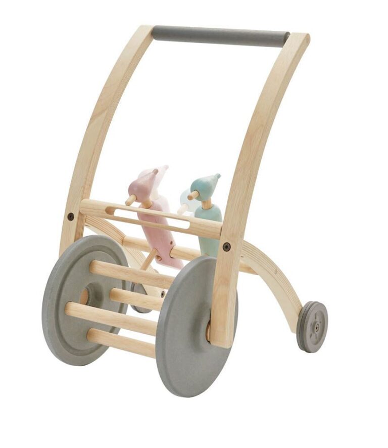 Plantoys - Wooden Woodpecker Walker
