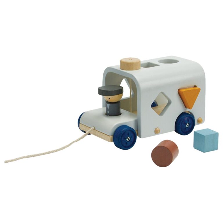 PlanToys - Sorting Bus - Orchard