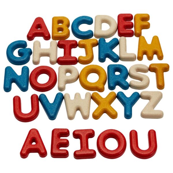 PlanToys – Upper Case Alphabet