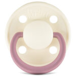 Rebael – Fashion Natural Rubber Round Pacifier Size 2 – Baby 6M+ 1-pack – Frosty Pearly Rhino
