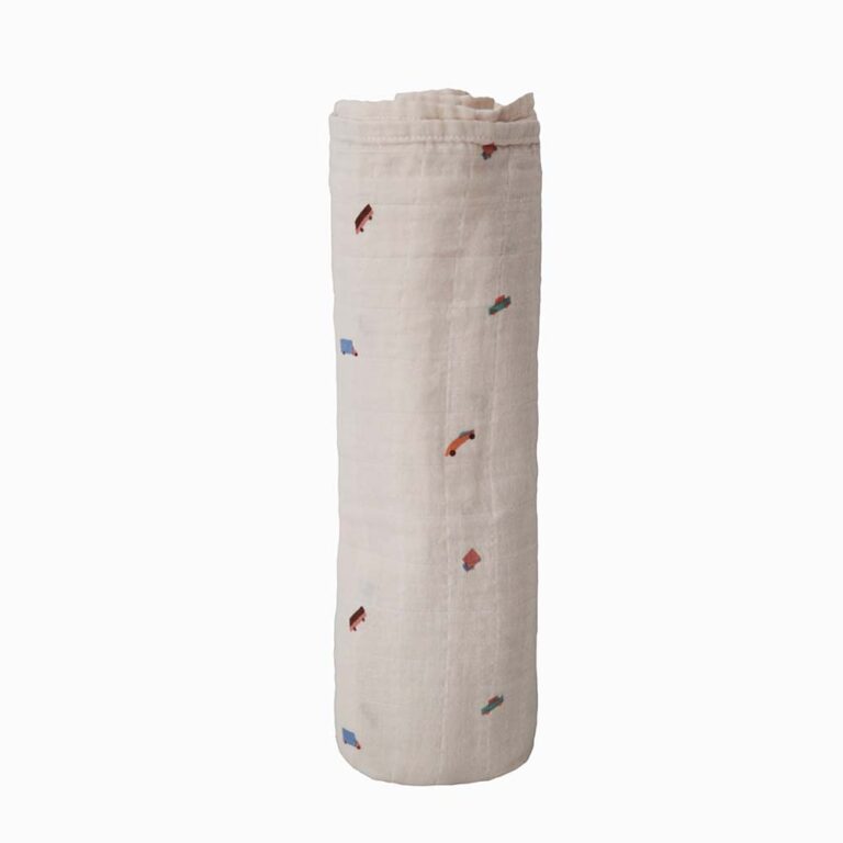 Mushie - Swaddle Cars