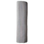 Mushie – Swaddle Blue Stripe